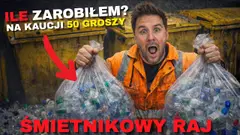 Butelki z kaucją w ŚMIETNIKACH?! ZOBACZ ILE zarobiłem