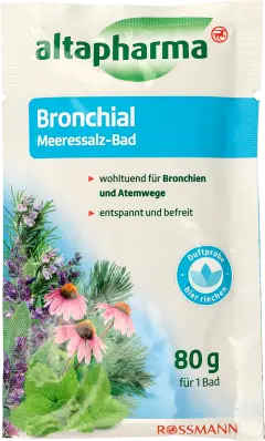 Altapharma, sól morska do kąpieli rozgrzewającej, 80 g | Drogeria Rossmann.pl